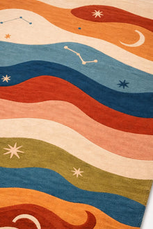 Celestial Harmony Hand Tufted Wool Rug