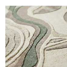 Organic Abstract Hand Tufted Rug