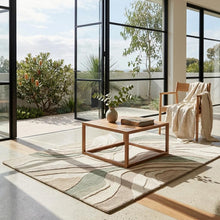 Organic Abstract Hand Tufted Rug