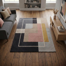 Minimal Hand Tufted Wool Rug