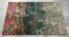 Modern Art Hand Tufted Rug