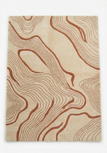 Textured Hand Tufted Wool Rug
