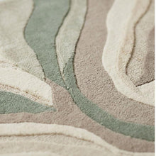 Organic Abstract Hand Tufted Rug