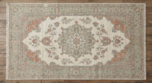 Vintage Medallion Hand Knotted Rug