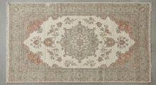 Vintage Medallion Hand Knotted Rug