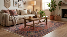 Vintage Persian Hand Knotted Wool Rug