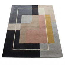 Minimal Hand Tufted Wool Rug