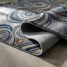 Swirl Hand Tufted Wool Rug