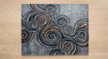 Swirl Hand Tufted Wool Rug