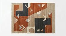 Bauhaus Hand Knotted Wool Rug