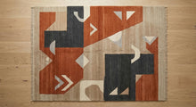 Bauhaus Hand Knotted Wool Rug