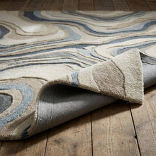 Strata Abstract Hand Tufted Wool Rug