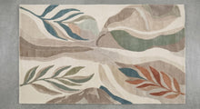 Boho Leaf Hand Tufted Wool Rug
