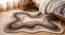 Organic Shape Hand Tufted Rug
