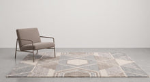 Modern Geometric Hand Tufted Wool Rug