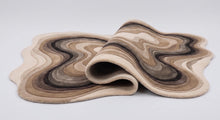 Organic Shape Hand Tufted Rug