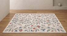Floral Hand Tufted Wool Rug