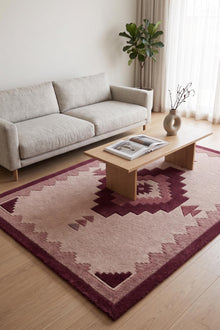 Southwestern Hand Tufted Wool Rug
