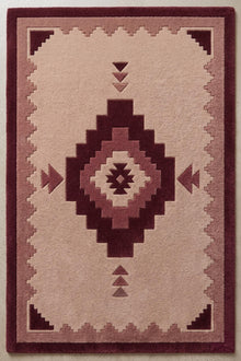 Southwestern Hand Tufted Wool Rug